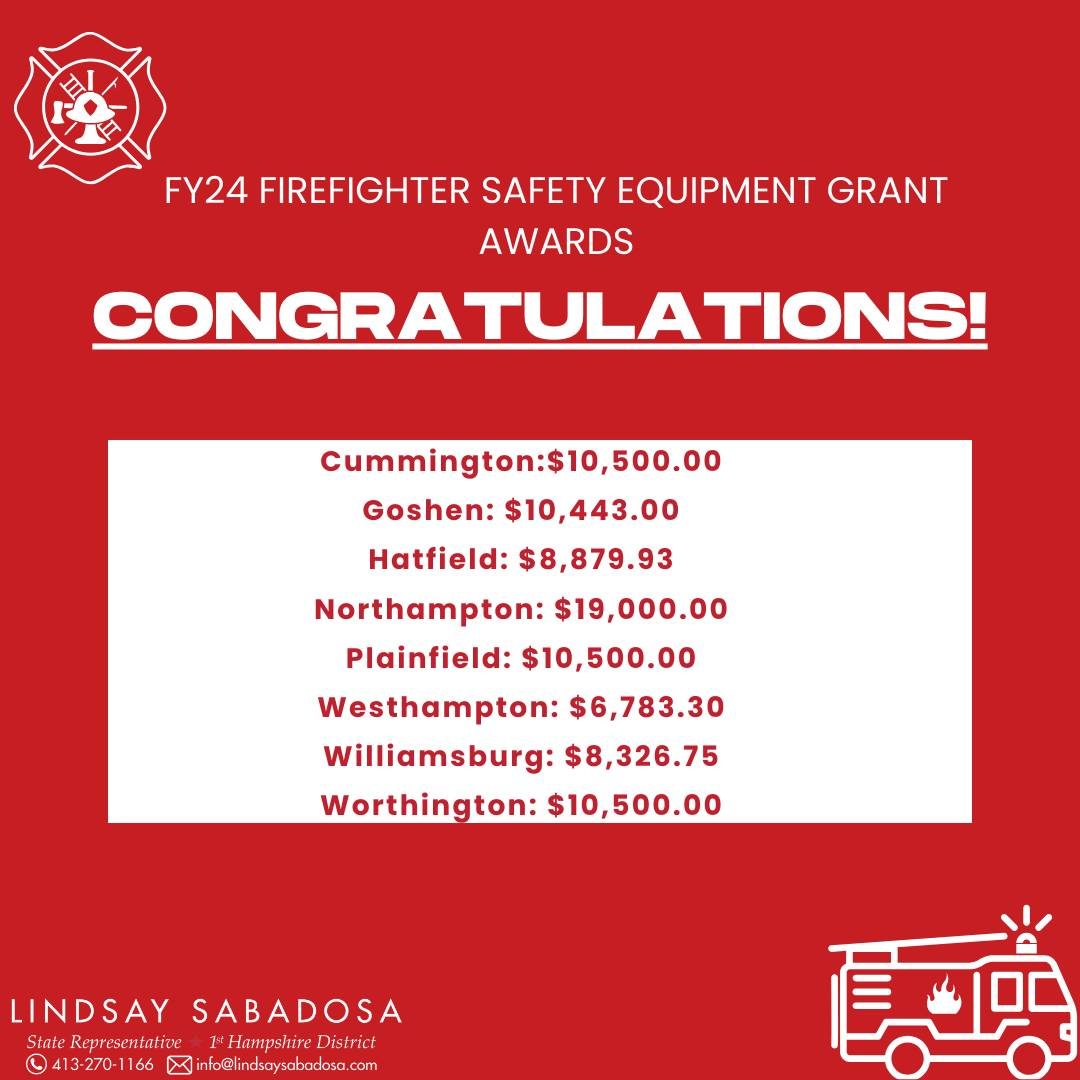 Firefighter Grant Received